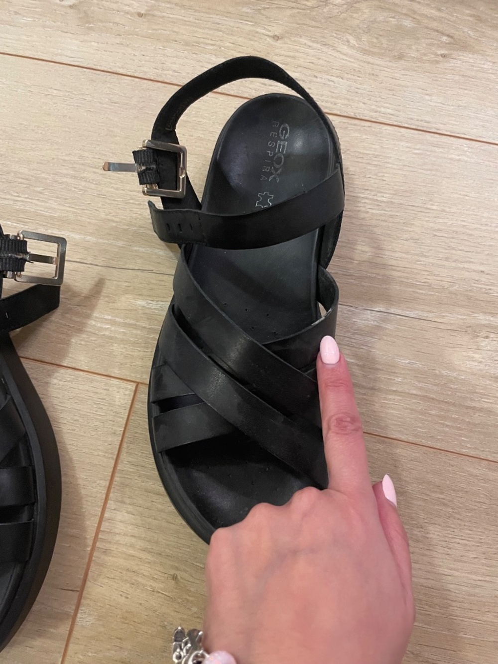 Geox leather sandals - Picture 4 of 6